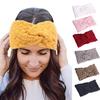 1 Piece Winter Ear Warmer Headband Women Elastic Wool Knitted Headband