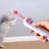 6 в 1 USB Pet LED 1 МВт Лазер Cat Лазерное преобразование узор Перезаряжаемая игрушка Интерактивная яркая анимационная указка Световая ручка Игрушки