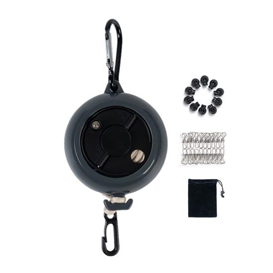 10 м портативная выдвижная бельевая веревка с пряжками-зажимами прочная выдвижная бельевая веревка для ванной комнаты прачечной для помещений на открытом воздухе кемпинга дорожная одежда