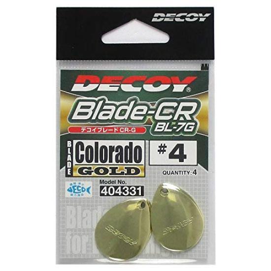 Katsuichi Decoy BL-7G Blade Colorado Gold #4
