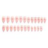 Market Sensibility Crystal Ice Transparent Nail Tips, 2 Pieces, Type 8