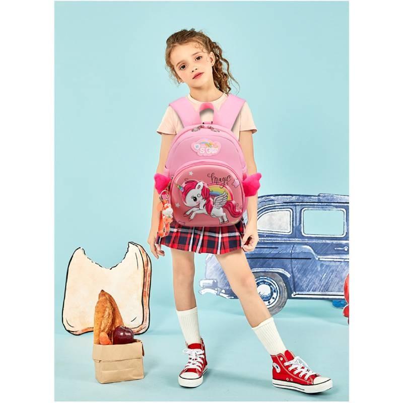 2023 New Cute 3d Animal Backpack For Kids Fun Kindergarten Nylon School Bag
