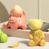 Rose Bunnies Bear Silicone Molds for Making Candle Soap Chocolate Candy Cake Fondant Decoration Gypsum Silicone Molds