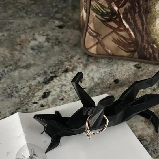 Держатель для колец в виде собаки для мужчин и женщин, органайзер для колец, подставка для дисплея, офис