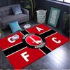 1PC rug Charlton FC Crest Carpet, Chair Rug,Area Rug for Office Bedroom living rooms bedroom, Doormat decor Christmas fan gifts