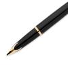 Waterman Fountain Pen Karen Deluxe Black Silver GT Fine Point 18K Gold Nib Gift Box Genuinely Imported S0699920 &