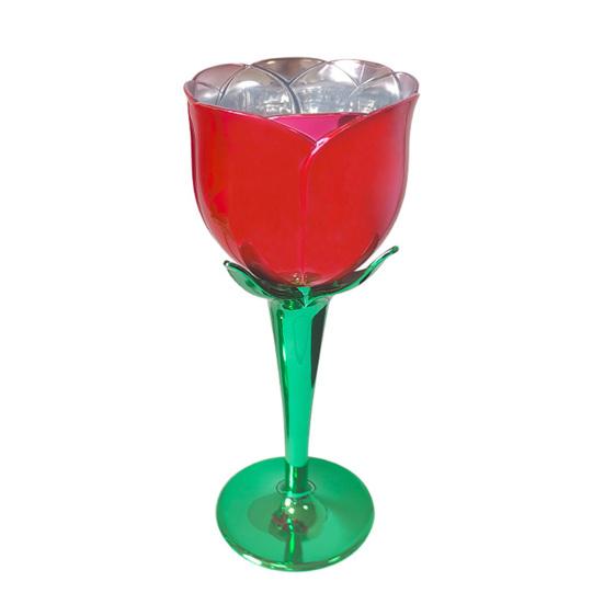 1/2/4 шт. бокал для вина в форме цветка розы, бокалы для вина для коктейлей, напитков, ресторанов, кофе-баров