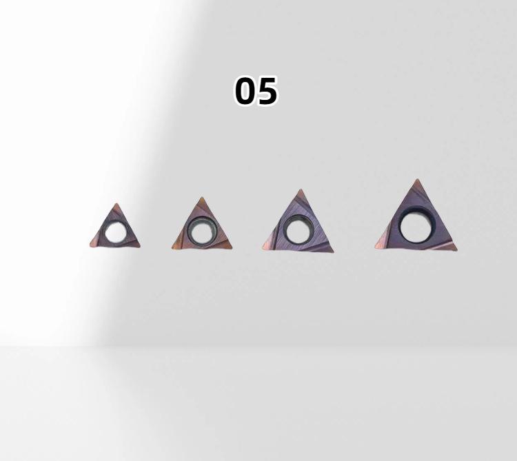 TCMT11/TCGT110204 Series 60° Triangular CNC Lathe Inserts for Fine Grinding