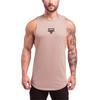 Muscleguys New Summer Mens Bodybuilding Tank Top Fitness Clothing Muslce Vest Printed Cotton Sleeveless