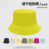 Bucket Hat Printing Basin Hat Fashion Flat Top Sun Hat Sunscreen Hat Spring Parent-child Round Hat Advertising Hat Printing