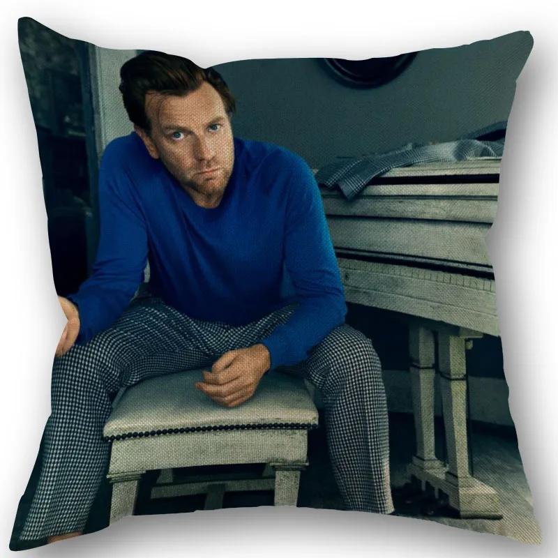 Хлопково-льняная наволочка Ewan Mcgregor Модная высококачественная декоративная наволочка для подушки Домашняя наволочка A10.17