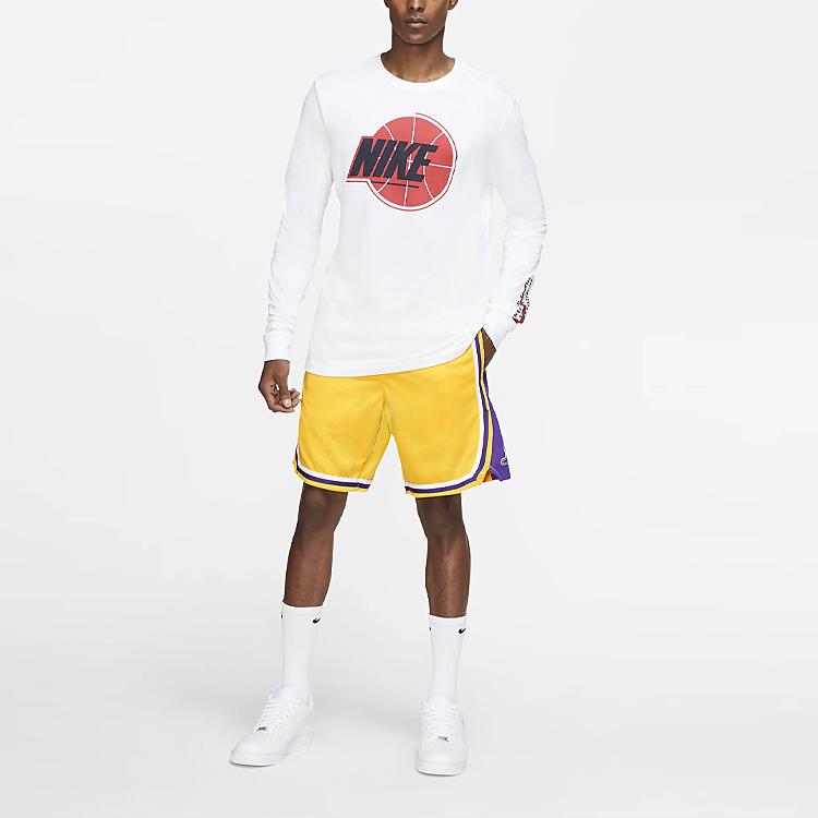 Nike NBA Icon Edition Team Limited Летние дышащие баскетбольные шорты со средней посадкой SW Fan Version Мужские брюки желтые AJ5617-728