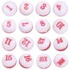 Standard Set Billiard Shaker Bottle Plastic Scoring Pool Shaker Billiard Dice  Bar Club