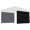 Из FIELDOOR Высоководостойкая палатка One Touch Tarp Tent x G03 Специальная боковая стенка-экран [Комплект 2] 3,0 м 3,0 м (Горизонтальная штора) [Чернить]