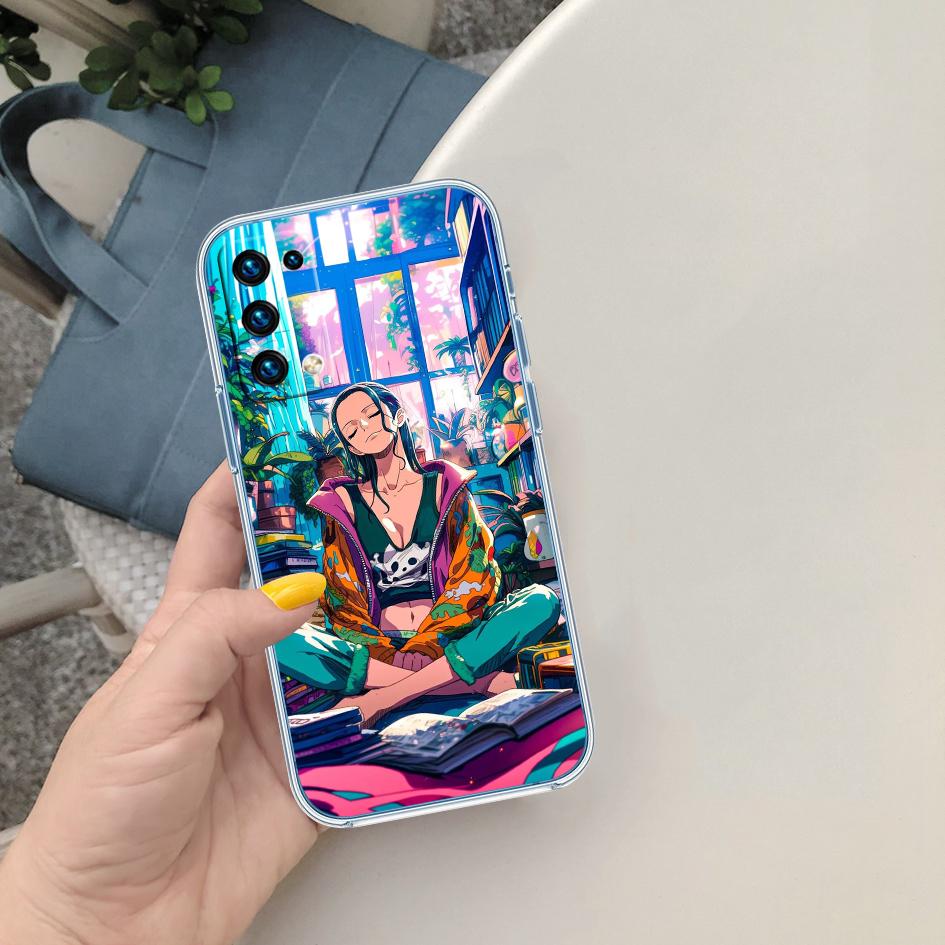 FM41 Чехол One Piece Нико Робин для Motorola E13 E15 E20 E22 E22I E22S E30 E32 E40 E7 E7I G Plus Power Play Stylus G22 G14