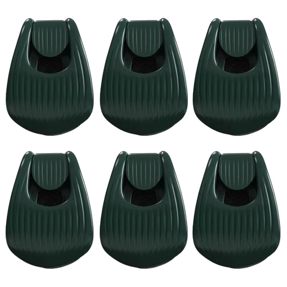 6/12 шт. Держатель для удочки Фиксатор Зажим Стяжка для удочек и приманок Держатель для удочки для пляжной рыбалки Компактный Фиксатор Держатель Рыболовные снасти