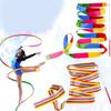Dancing Ribbons Stick for Streamers Rhythmic with Twirling Rod Dance Ribbons Streamers Colorful Gymnastic Dance Ribbons