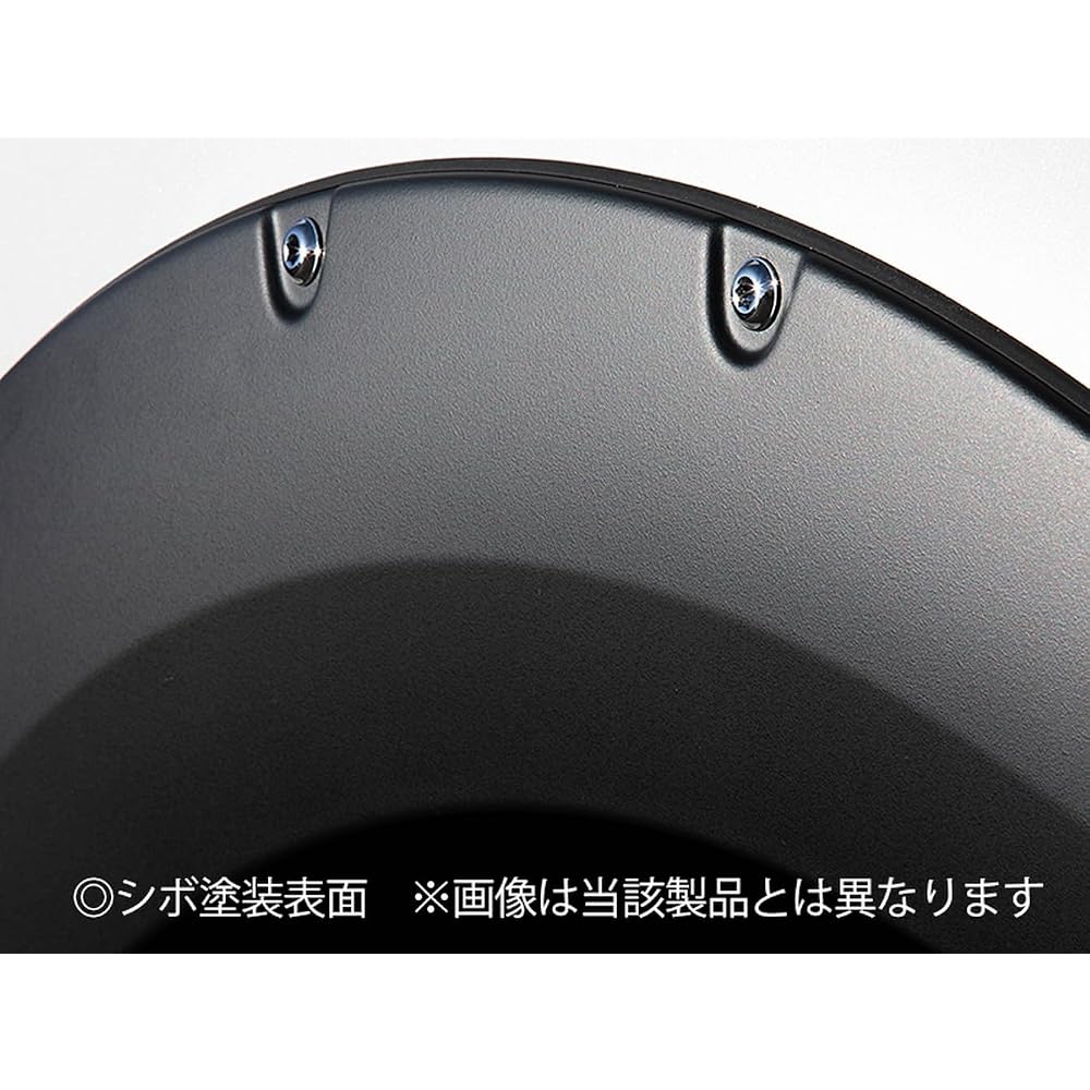 JAOS Fender Garnish Type-X Painted Matte Black for Hiace 200 Series B135201MB