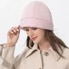 Ear Protection Quilted Fluffy Cap Lightweight Postpartum Windproof Hat Down Beanies Hat Girls