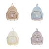 Cute And Colorful Kids Backpack With Large Capacity Breathable Pvc Material For School