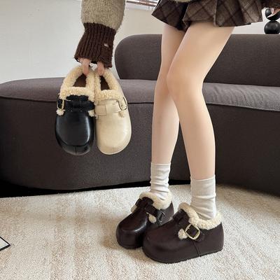 Женские зимние легкие теплые зимние холодные утепленные сноубутсы на толстой подошве, нескользящие, износостойкие, повседневные кроссовки, хлопковые ботинки, обувь Ле Фу