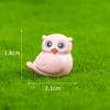 Микропейзаж Милая фигурка совы Украшения Садовые украшения Аксессуары Виджет для рабочего стола автомобиля