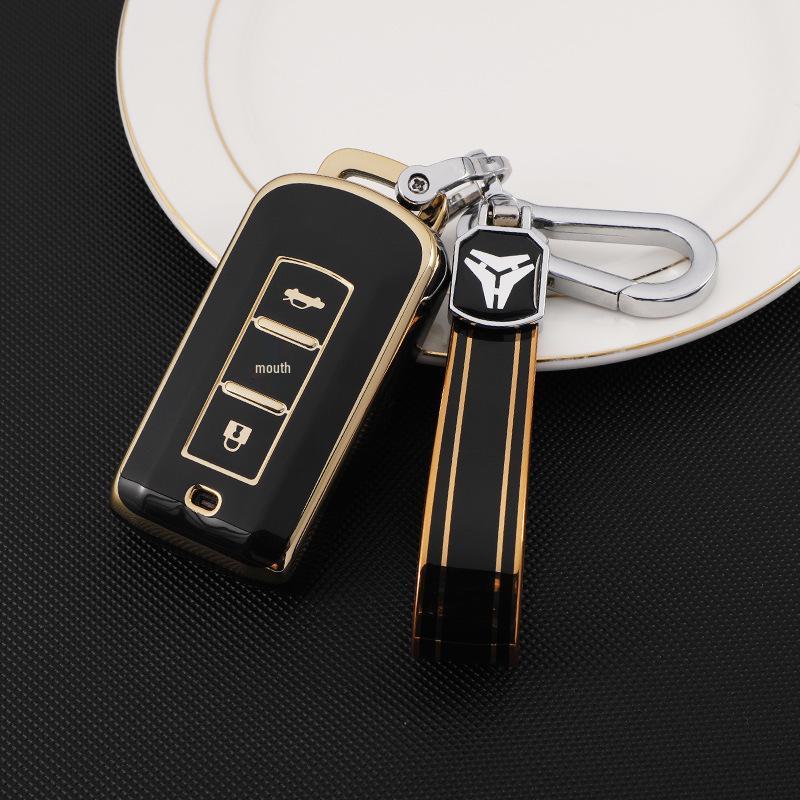 Mitsubishi Car Key Case for Outlander, Eclipse Cross, ASX, Lancer, Pajero Sport