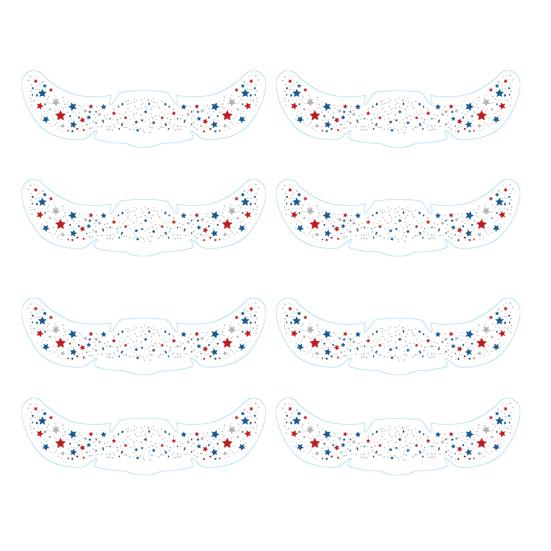 Радужный фестиваль наклейки на лицо Металлические веснушки Наклейки в виде сердечек Водостойкие временные татуировки для вечеринок фестивалей фотобудок