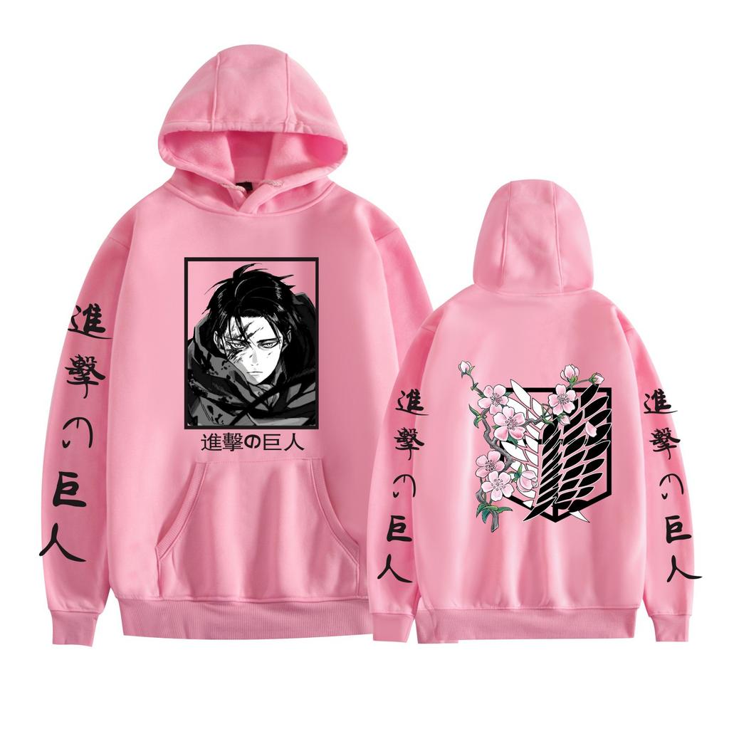Attack On Titan Japanese Anime Cartoon Hoodie Japanese Graphic Anime Hoodie Hoodies Tops Clothing