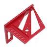 3D Многоугольная Измерительная Линейка Столярный Разметочный Инструмент 22,5–90 Градусов Транспортир Алюминиевый Сплав