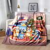 Bluey Bingo Adventures Blanket Comfortable Perfect for Office Chair Bed Couch Four Seasons Multipurpose Stylish Decor Gift for Travel Home Birthdays