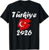 Турецкий Футбольный Болельщик 2026 Футбольный Фан Турецкий Флаг 2026 Футболка