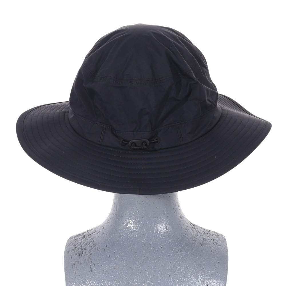 The North Face Водонепроницаемая шляпа Horizon, водонепроницаемая и регулируемая, съемная подбородочная застежка, размер M, унисекс, дышащая, размер, ремешок, черная,