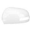 White Rearview Mirror Cover Cap With Turn Signal Hole Protective ABS Side Door Wing Mirror Cap Trim Replacement for