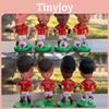 Soccer Mini Player Figures Sports Model Dolls Football Star Decoration Home