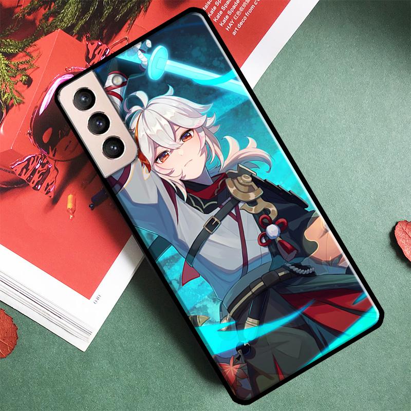 Genshin Impact Kaedehara Kazuha Phone Case For Samsung Galaxy S25 Ultra S9 S10 S20 S20 S21 S22 S23 Plus S24 FE Back Cover