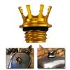 Motorcycle Vented Gas Cap Fuel Tank Right-hand Thread Crown Style Oil Cap Fuel Gas Tank For Harley Sportster Dyna Touring Softai