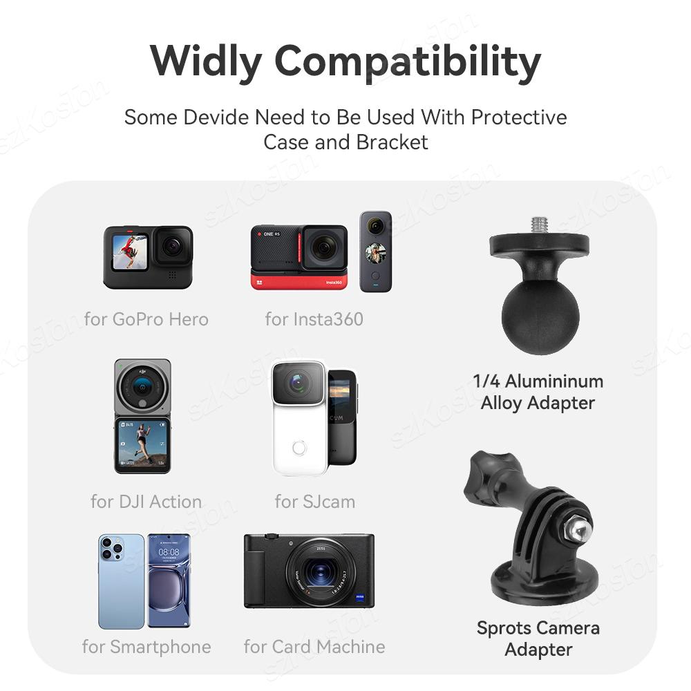 Крепление для камеры на мотоцикл для Insta360 X4, аксессуары, держатель для экшн-камеры, руль для мотоцикла и велосипеда для GoPro 13 12 11 10