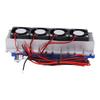 12V  4 Chip TEC1 12706 DIY Thermoelectric Cooler Refrigeration Air Cooling Device