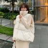 Женское зимнее хлопковое пальто с отложным воротником, утолщенное, с подкладкой, свободное, ветрозащитное, на молнии, жилет для повседневной носки, для улицы, офиса