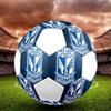 1PC Lech Poznań logo size 5 soccer ball PrahaIndoor Soccer Ball Colorful All Ages Machine Stitched PVC Competition Ready Durable High-Bounce