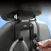 Universal Car Phone Stand Headrest Hook Mount Organizer 2pcs Black ABS Plastic