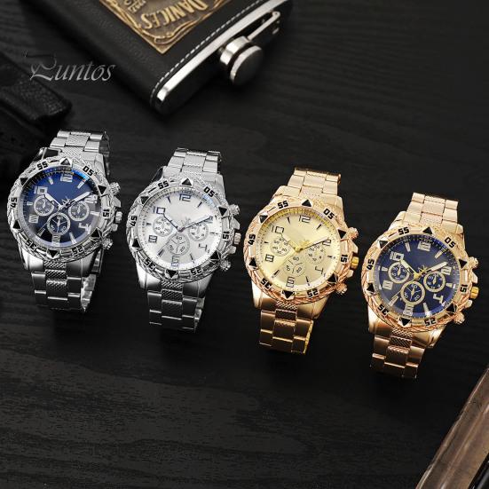 Мужские деловые часы, роскошный ремешок из сплава, 3 руки, минималистичный металлический мужской костюм, кварцевые часы, модные украшения, подарок на день рождения