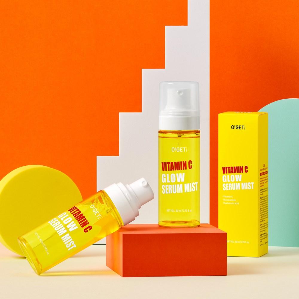 Oget Vitamin C Glow Serum Mist, 80 мл, 2 шт.