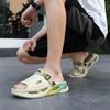 Male Slipper Plastic Eva Heather Shiatsu Slides 2025 Style Designer Luxury Low Price Comfortable Casual Y2k Men's Shoe