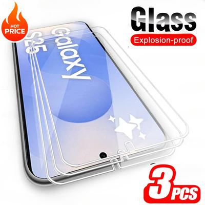 3 шт. закаленное защитное стекло для Samsung Galaxy S25 S25+ Plus S 25 Ultra S25Ultra SamsungS25 Cristal защитная пленка для экрана