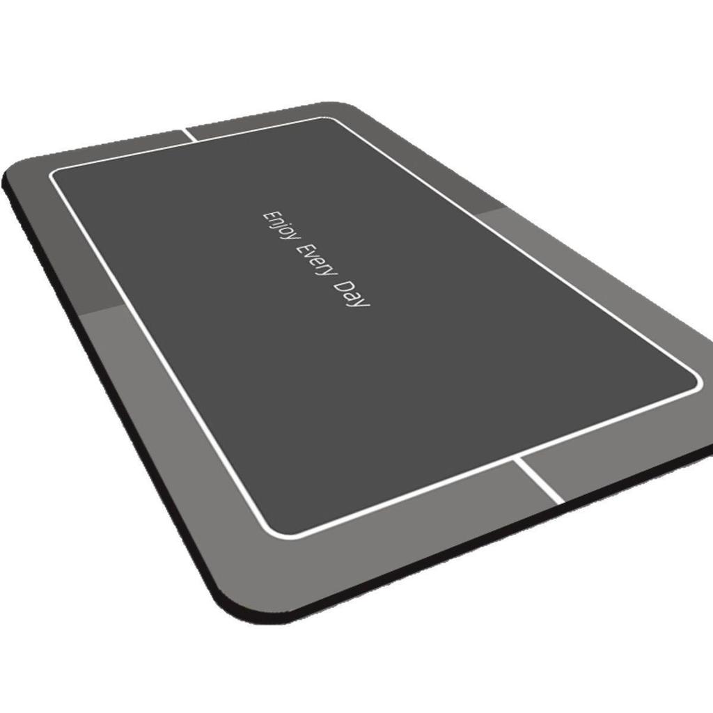 Кристальный бархат Нескользящий Впитывающий коврик для ванной