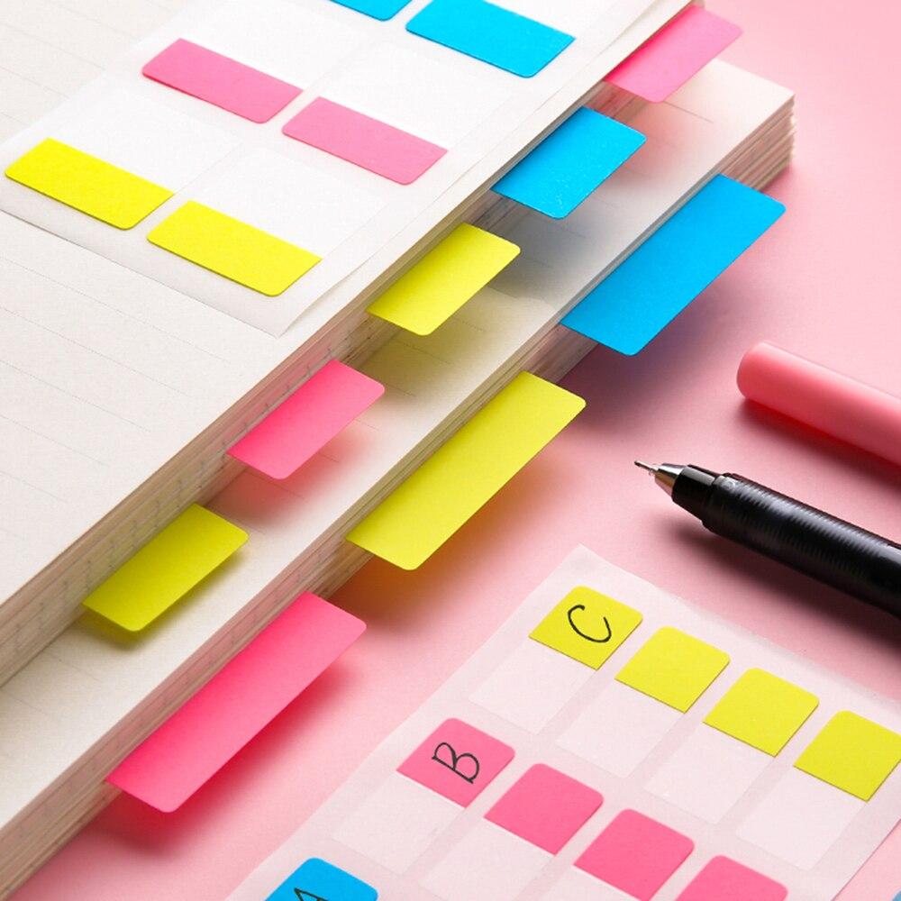 Colorful Index Label Note Paper Stickers Bookmark Category Classification Citation Pagination Tags N Times Sticky