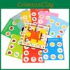 Wooden Memory Kids Flip Card Game Puzzle Challenge Toy For Development Brain