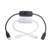 ON/OFF Switch Cable Extension Cable 3A Charging Cable New USB Type C Cable